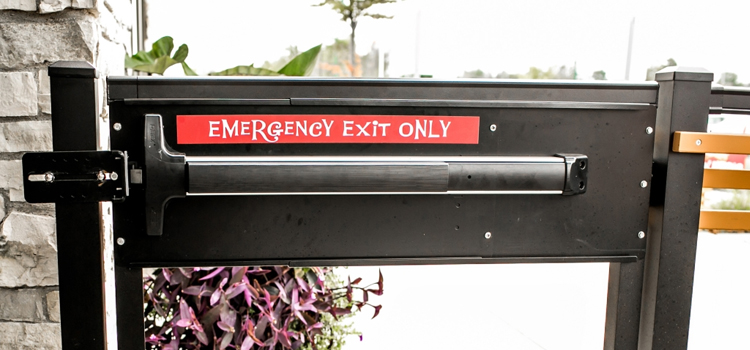 emergency push bar installation in Hialeah Gardens